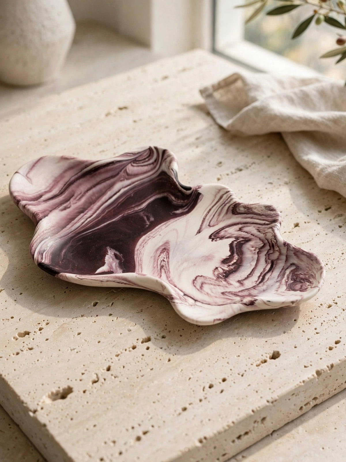 Organic formed plate